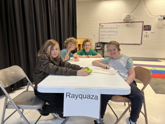 Students on Team Rayquaza