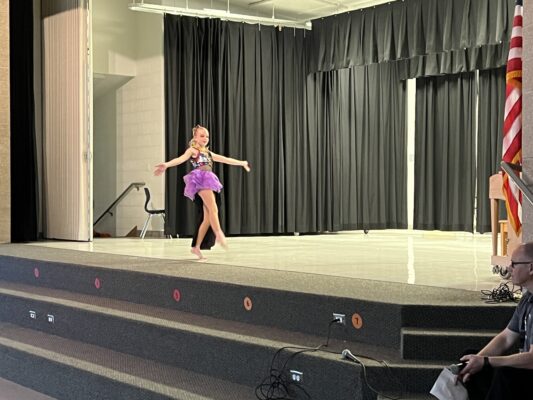Students participate in the Talent Show