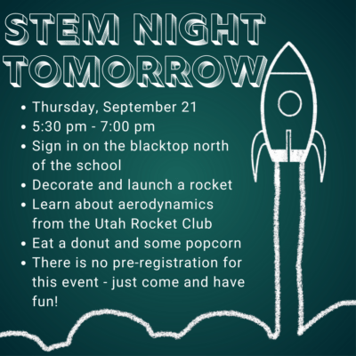 STEM Night Flyer - English