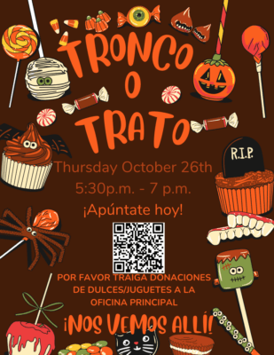 Trunk or Treating flyer - Spanish
